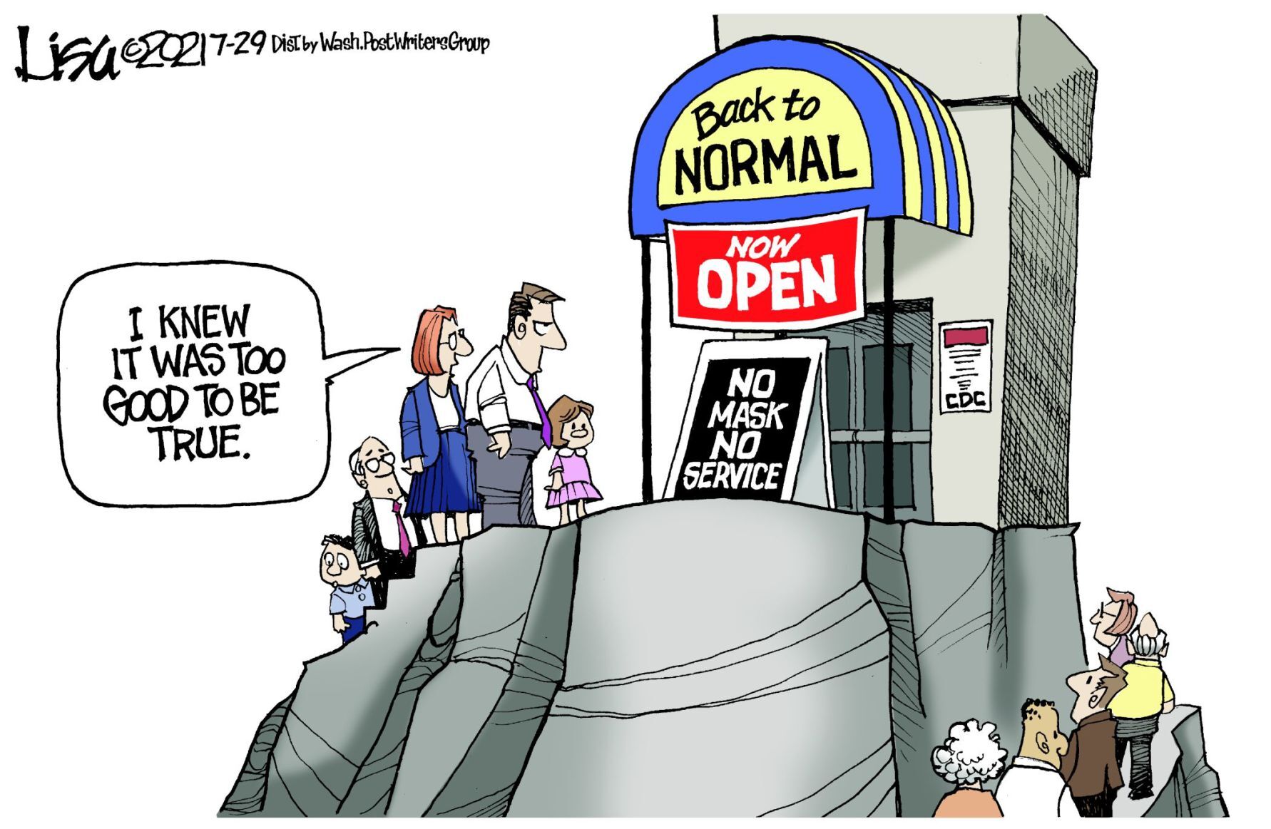 Lisa Benson cartoon